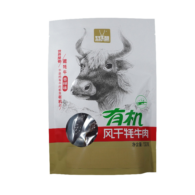 可可西里有机风干牦牛肉干香辣原味青海西藏特产小吃牛肉干150g