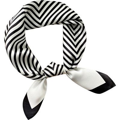 惟嫒100%桑蚕丝小方巾