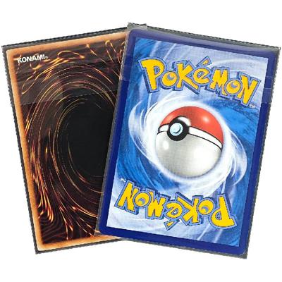 加厚卡膜保护膜内胆卡牌卡套20丝透明牌套宝可梦ptcg游戏王万智牌