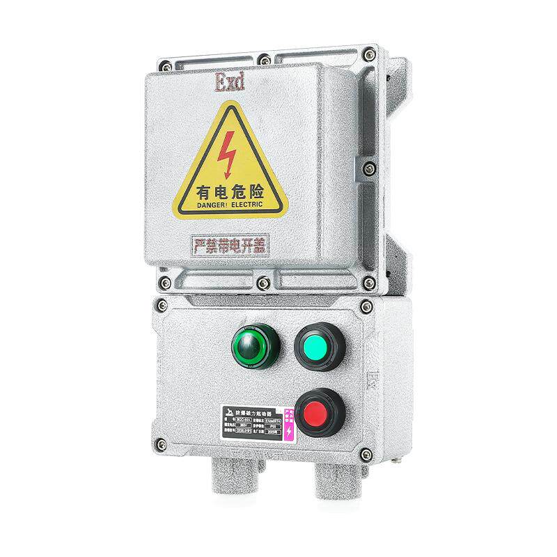 BQC53防爆磁力启动器水泵风机启停按钮箱220V380V厂家直销可定制