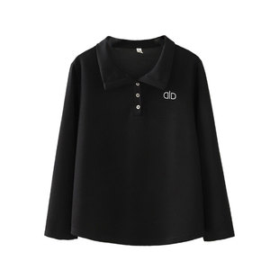 胖妹妹大码女装春装新款200斤中年印花翻领卫衣女三粒扣显瘦上衣