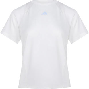 adidas阿迪达斯夏季女子运动休闲圆领短袖T恤IA6099