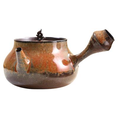 明德园龙年生肖红泥烧水煮茶茶壶