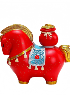 国潮唐马摆件2026新款十二生肖马