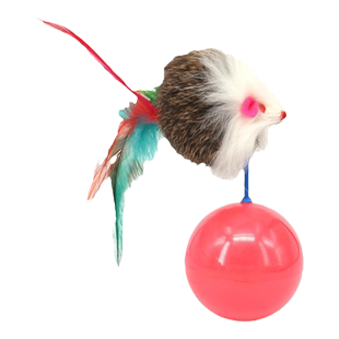 日本多格漫逗猫老鼠不倒翁玩具 单只装/两只装 老鼠猫玩具