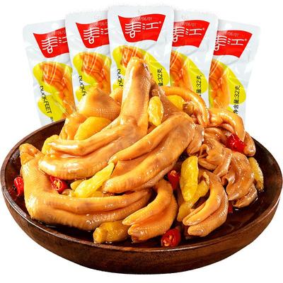 春江鸭掌泡椒零食休闲办公室