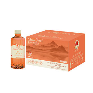 oasis time克东天然苏打水弱碱pH8.5健康可加热无糖515ml*12瓶5箱