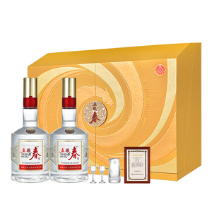 五粮春二代52度588ml*2瓶*4盒 浓香型白酒马年生肖纪念节日礼盒酒