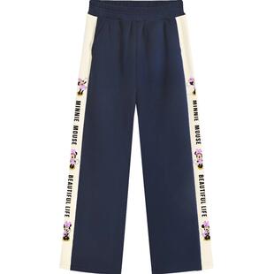 女童裤子加绒2025新款儿童运动裤加厚一体绒大童外穿冬季薄绒卫裤