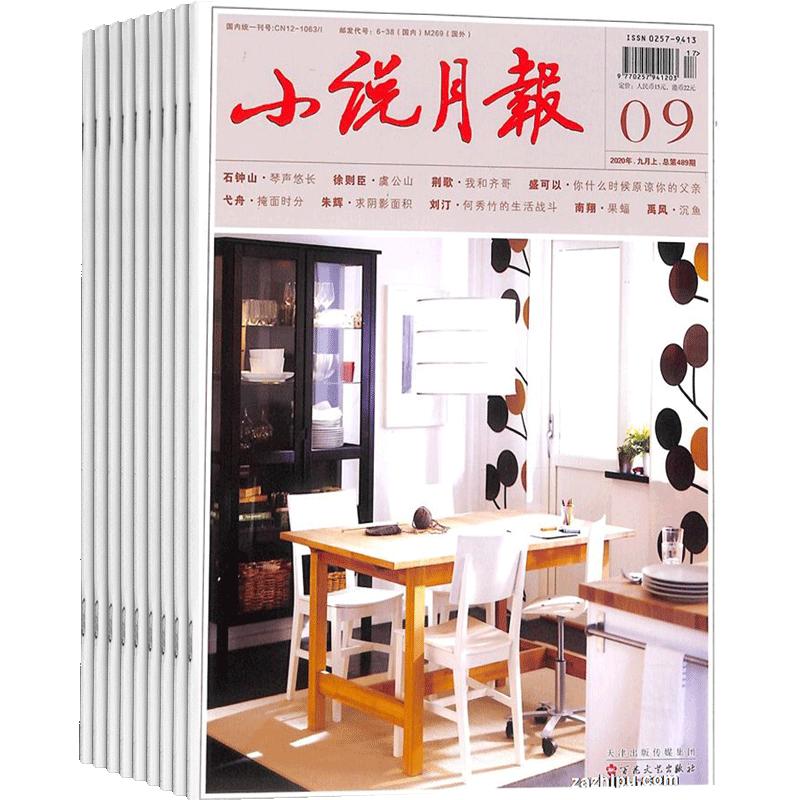 【全年预订】小说月报杂志  2026年1月起订阅 1年12期 杂志铺 小说文学精选 文学读物 散文诗歌 青春文学文摘期刊