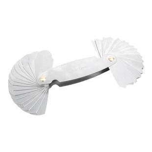 不锈钢r规全套高精度半径规样板R角规规尺弧度圆角测量工具圆弧尺