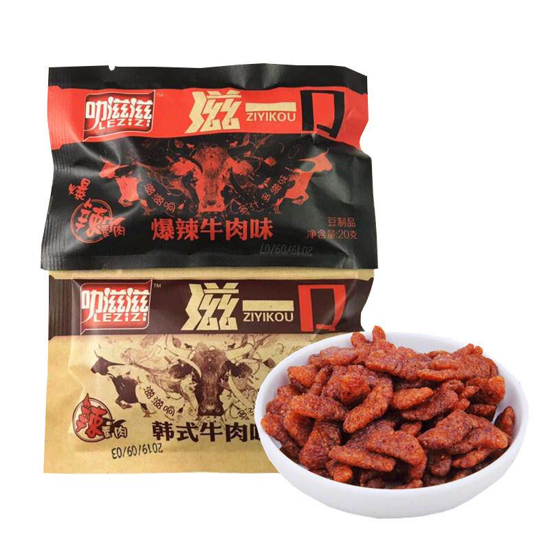 滋牛肉味大豆蛋白制品香辣素肉