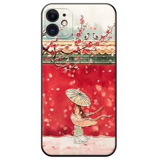 立体浮雕苹果16手机壳14新款11古风pro中国风17适用iPhone13故宫max全包12文创软壳xr硅胶防摔15plus女款国潮