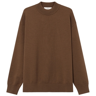 JDV奥莱旗舰店春秋折扣新品长袖针织衫套头毛衣男士落肩袖上衣