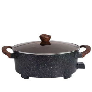 商用大容量火锅电锅 大+鸳鸯锅大号鸳鸯锅火锅家用插电火锅商用锅