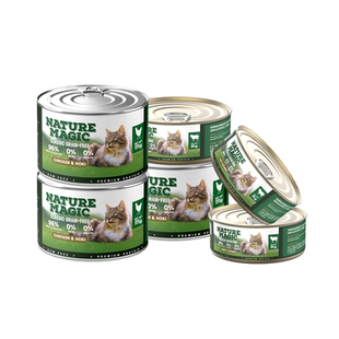 【柿子菌】新西兰进口自然魔法经典无谷营养增肥全价猫主食罐头