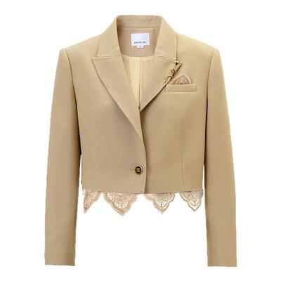 时髦职场通勤短款西装套装