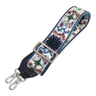 贵宝的包斜跨包带配件宽背带彩色百搭撞色肩带