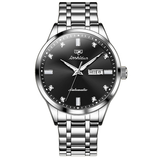 瑞士金仕盾品牌名手表男士机械表男款全自动正品商务腕表防水十大