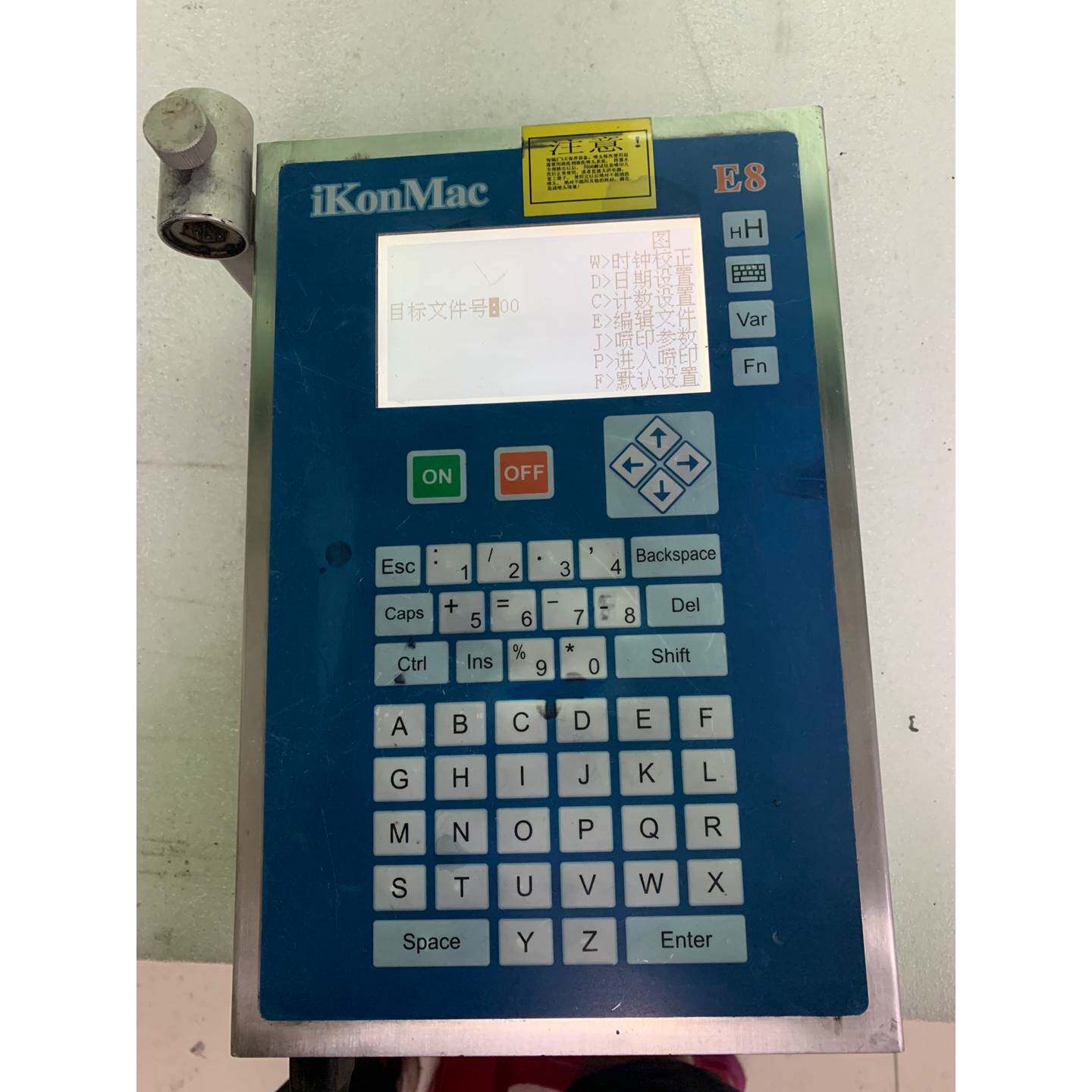 【请询价】iKonMac易可玛E808喷码机配件处理