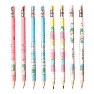 天卓2.0自动铅笔活动书写儿童考试粗芯粗头可换笔芯2B免削笔刀