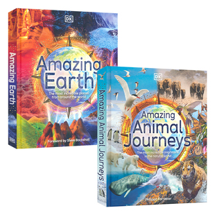 DK 百科 Amazing Earth Animal Journeys 神奇的地球 动物之旅 自然地理知识科普 探索世界上不可思议的地方 英文原版进口儿童图书