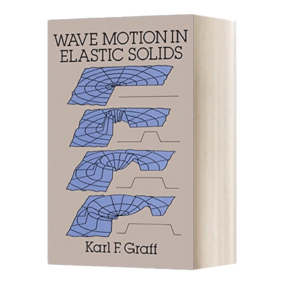 英文原版 Wave Motion in Elastic Solids 弹性固体中的波动 英文版 进口英语原版书籍