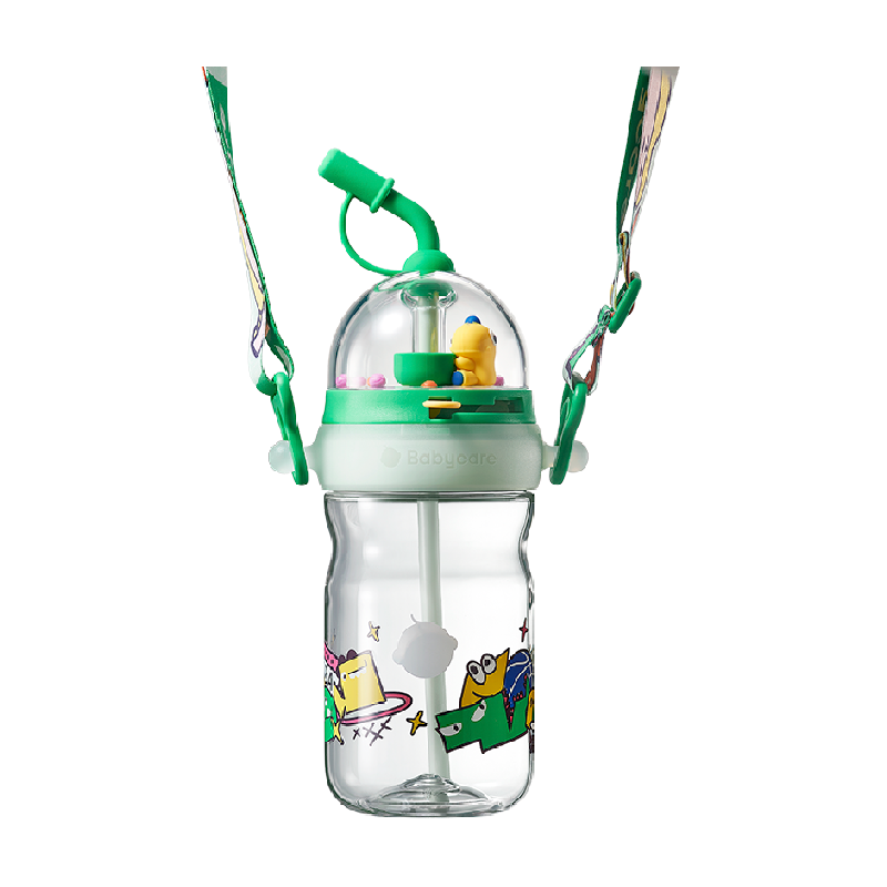 babycare大容量便携玩趣儿童水杯