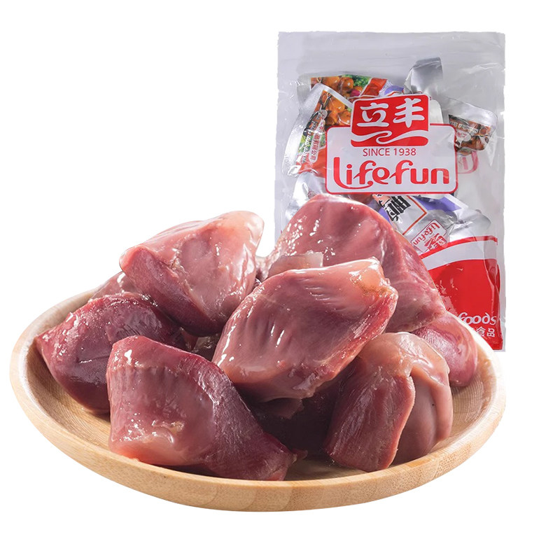 立丰原味鸭肫肝鸭胗肝250g/500g