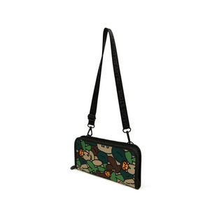 现货 BAPE BABY MILO 可爱卡通猴子 斜挎包 证件包 收纳多用途