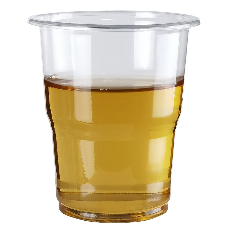 一次性杯子塑料杯加厚的透明航空杯商用家用茶杯500只装整箱水杯
