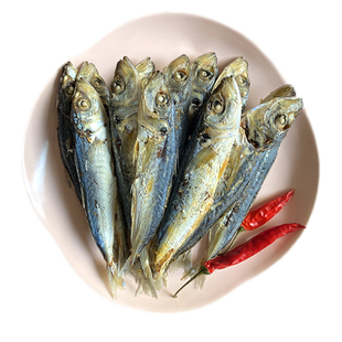 熟晒巴浪渔干小鱼干淡口波浪鱼池鱼干自晒风干海产品干货250g