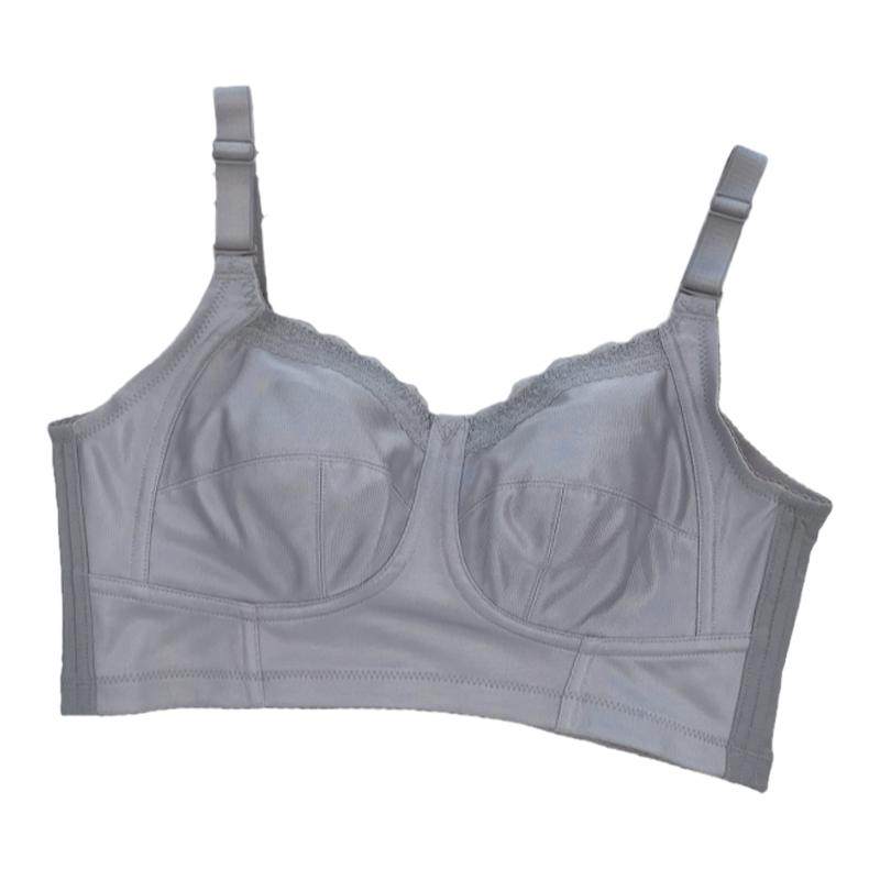 无钢圈光面调整内衣防下垂大胸显文胸