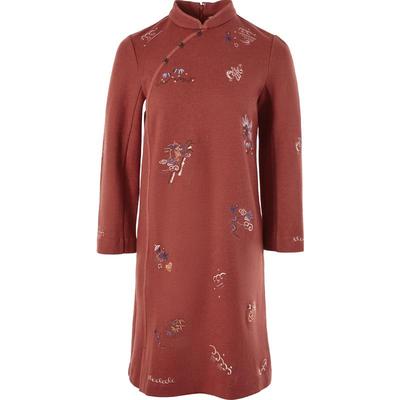 渔牌FGFD0016冬季连衣裙