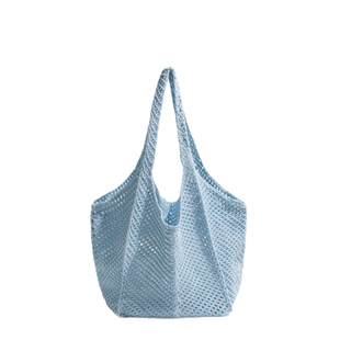 CKKUI 多巴胺小清新编织包包女款海边度假慵懒风手提包百搭单肩包