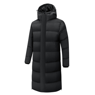 中国国家队运动大衣长款过膝厚棉服武术游泳体育生运动员冬训外套