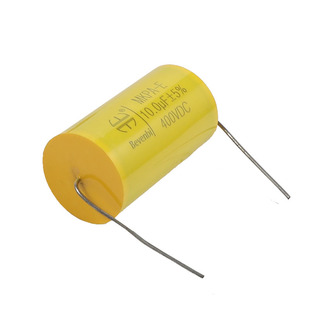音响分频器电容黄色金属薄膜无极音箱配件音频电容器100V250V400V