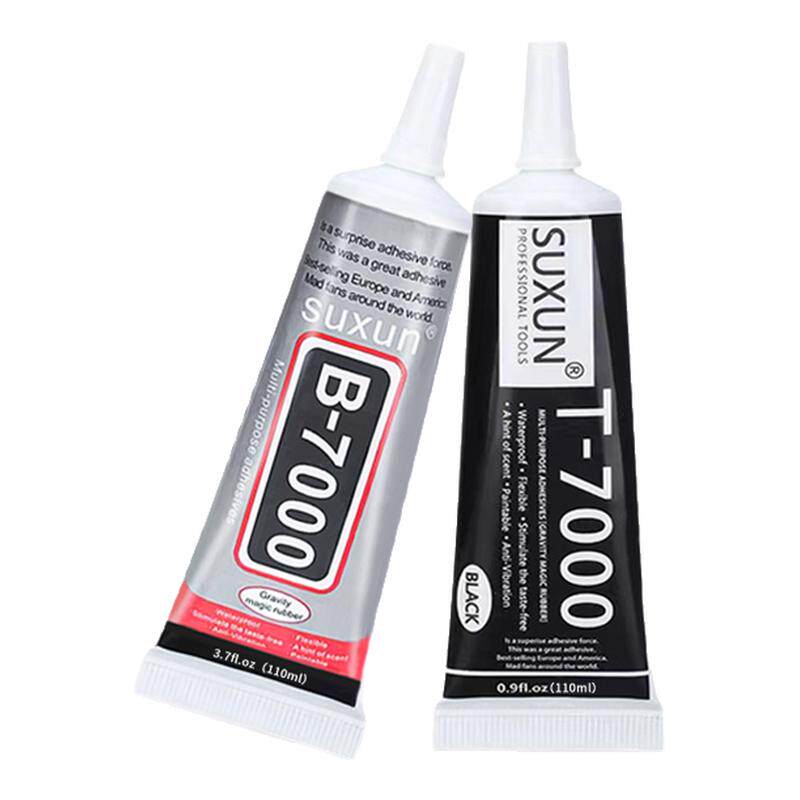 SUXUN手机屏幕胶水黑色T7000维修边框B7000透明中框外屏开胶