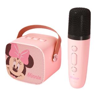 迪士尼高端蓝牙音响小型家庭KTV户外卡拉OK麦克风专业儿童K歌音箱