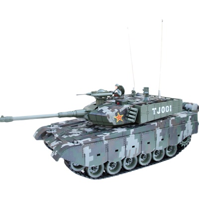 遥控坦克履带式金属可开炮发弹