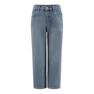 DTLANDO/商场同款2025新品复古高腰时尚气质女装宽松牛仔裤