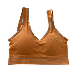 浪莎内衣女无痕小胸聚拢美背春夏季一体运动背心无钢圈吊带文胸