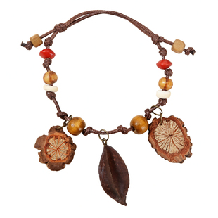 中药手链diy手工材料包非遗中草药植物饰品果实手串项链耳夹耳环