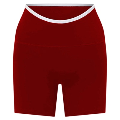 拼接撞色挂脖运动内衣女健身文胸