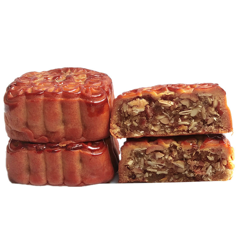 广西玉林伍仁叉烧月饼纸筒装