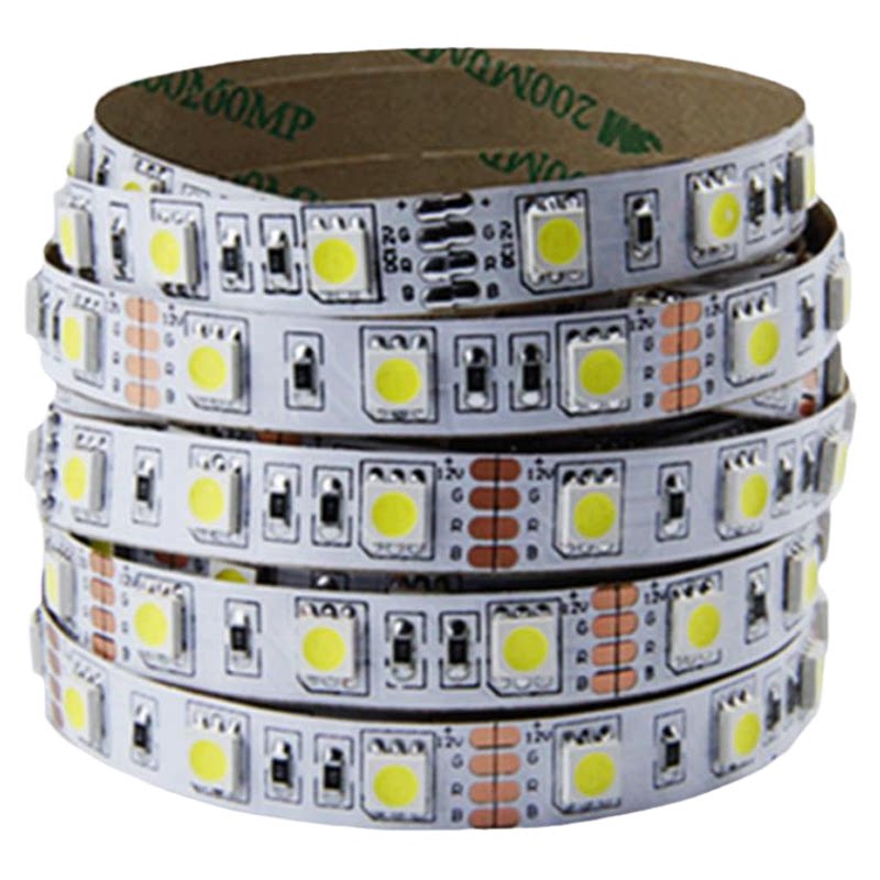 led灯带12V 5050 3528 5630贴片防水裸板高亮手机柜台软灯条包邮