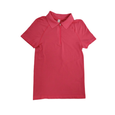 lululemon短袖瑜伽休闲运动polo