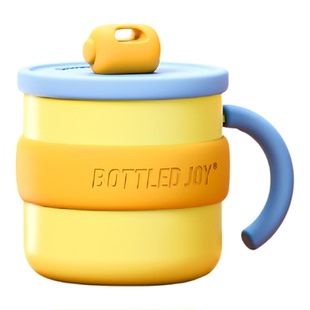 450ML316不锈钢马克杯咖啡杯保温杯便携保冷防尘盖易清洗高颜值