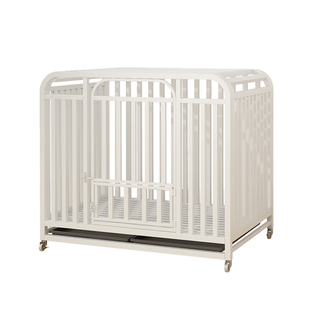 狗笼子室内中大型犬围栏家用带厕所一体式可移动宠物笼子金毛柴犬