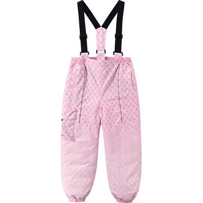 巴拉巴拉羽绒裤女童背带裤防护潮